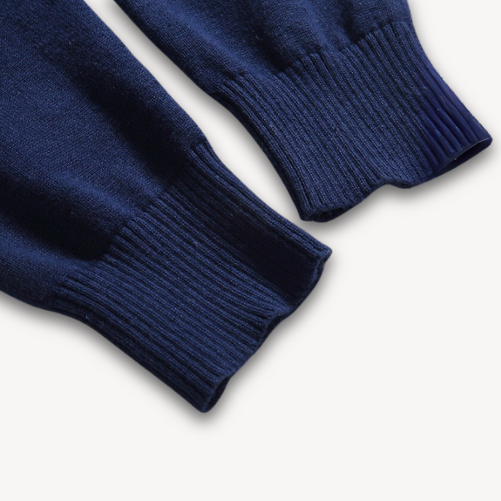 V Neck Pullover Jumper | Slim Fit Smart Casual Style