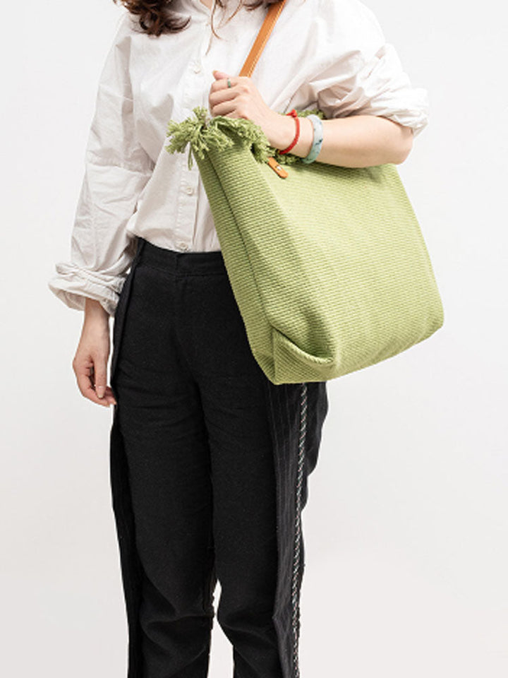 Canvas Tote Shoulder Bag