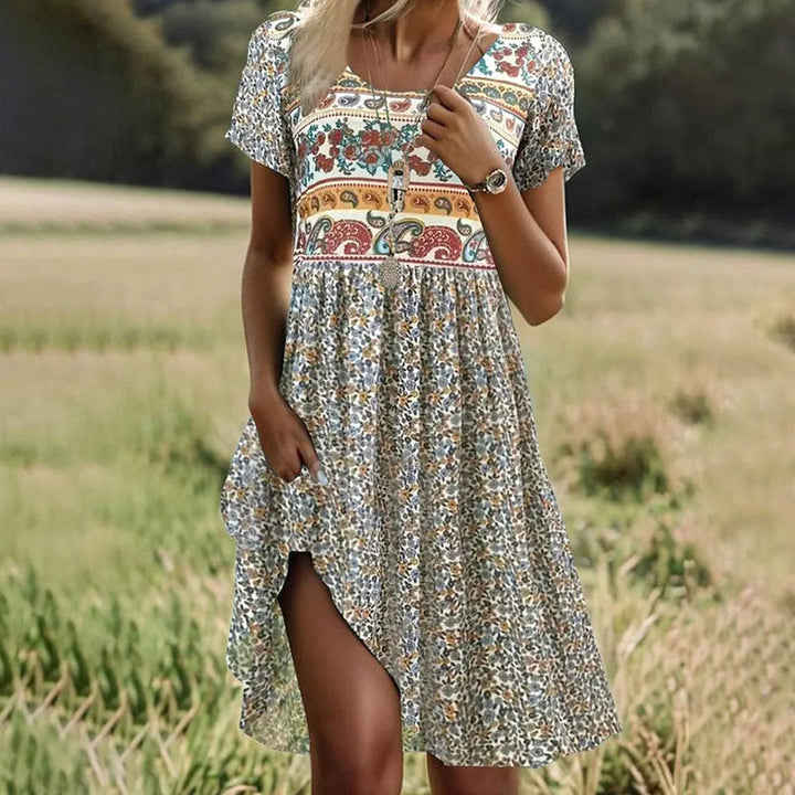 Luna Bohemian Breeze Dress - Elena Harper
