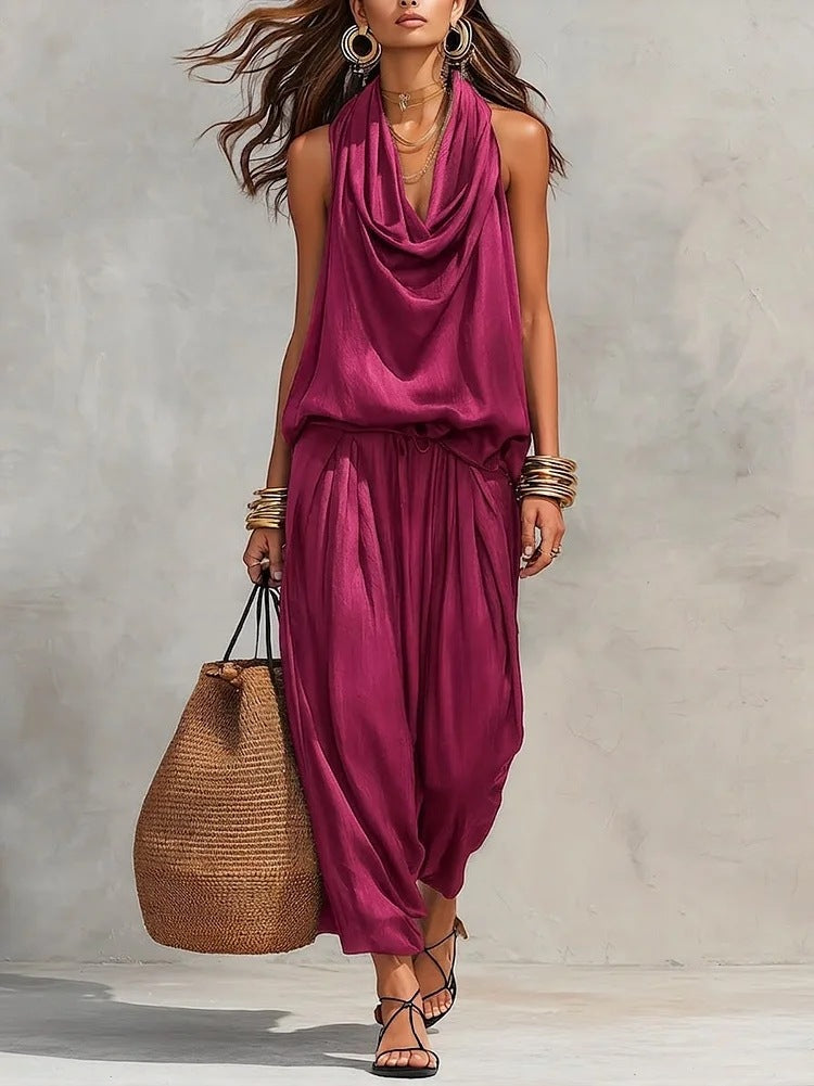 Simona Two-Piece Suit Consisting of a Top & Trousers - Elena Harper