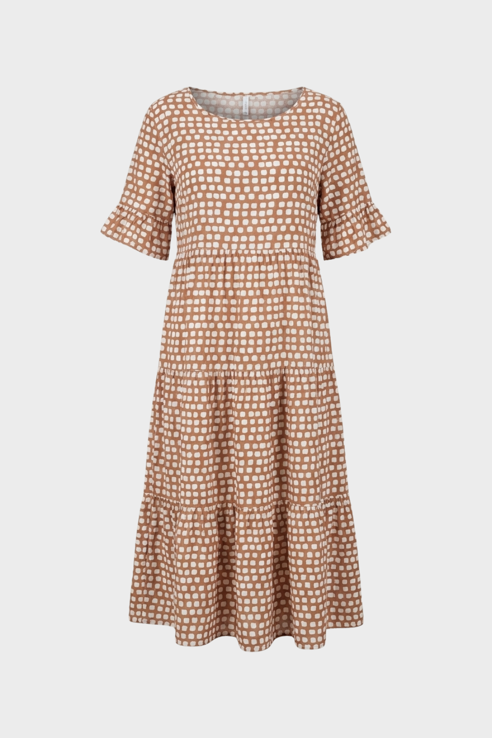 Women’s Floral Midi Dress | Puff Sleeves