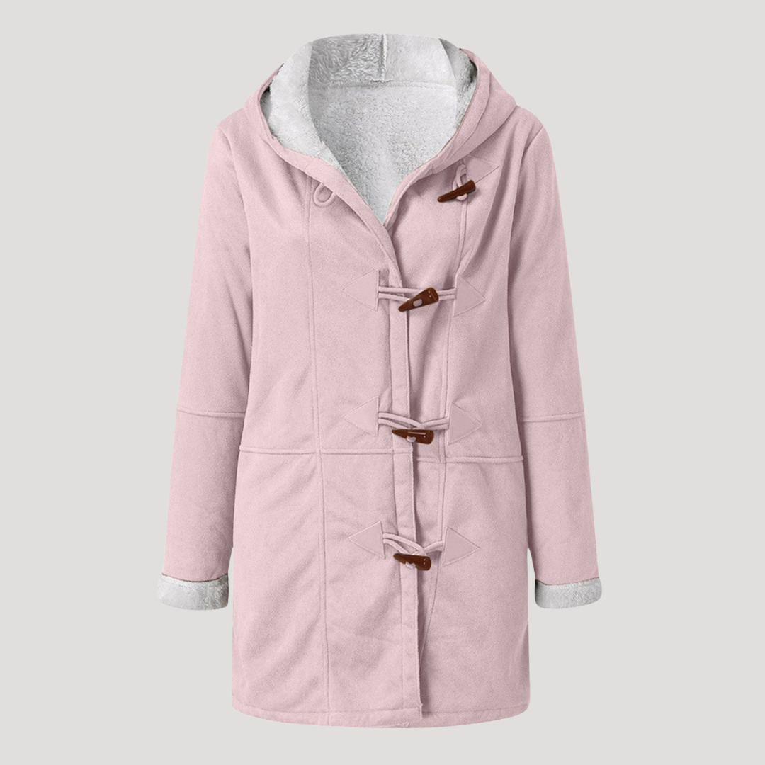 Women's Duffle Coat with Borg Lining