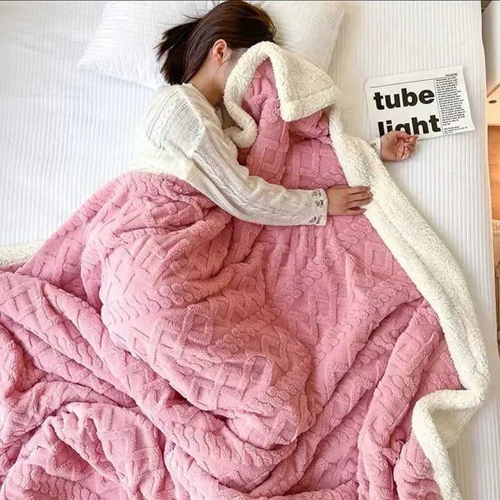WarmWool - Thick Lambswool Winter Blanket
