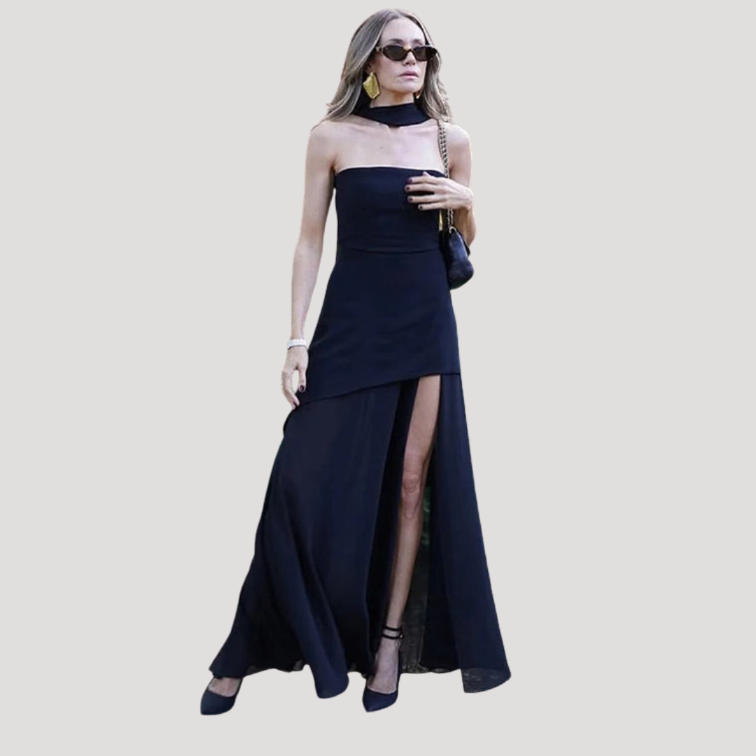 Elegant Split Long Dress
