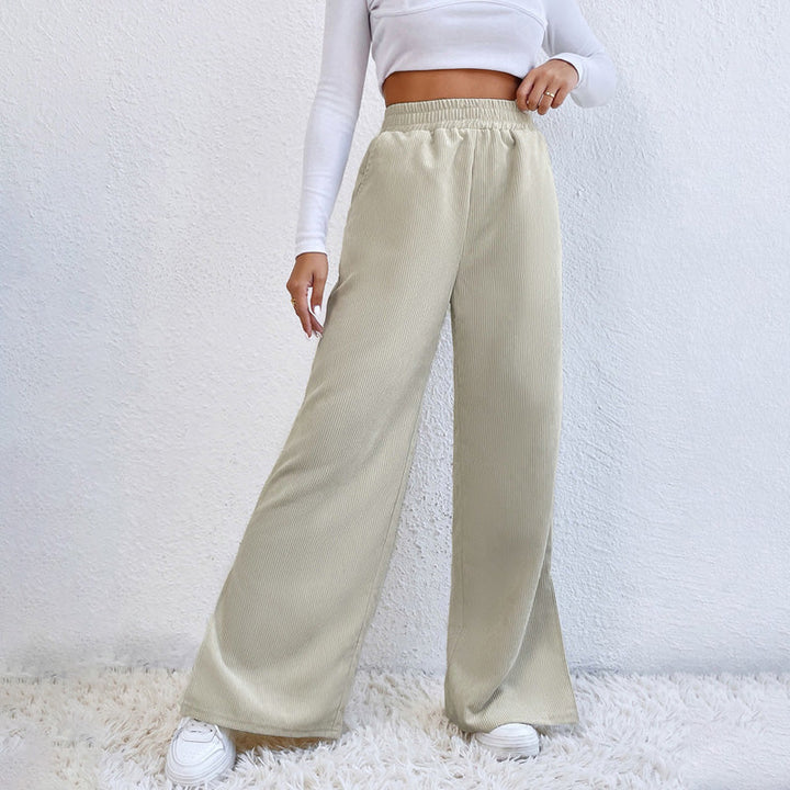 Casual Solid Color Pants