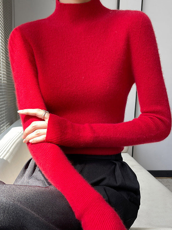 Adriana Soft Knit Turtleneck Sweater - Elena Harper