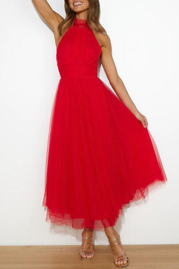Valeria Fancy Tulle Dress - Elena Harper