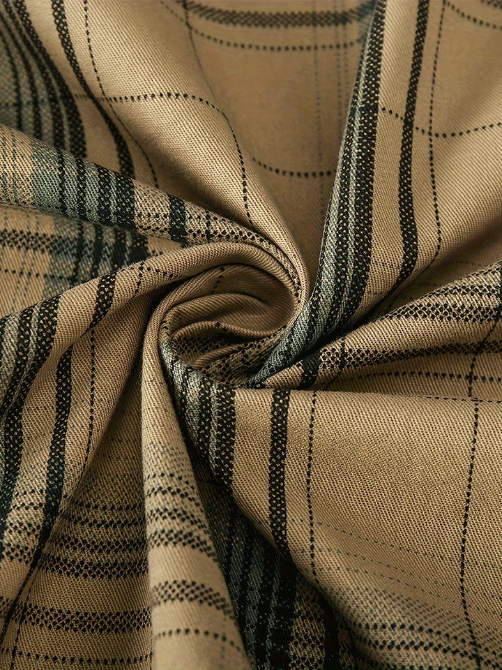 Cotton Reversible Shirt for Men - Elena Harper