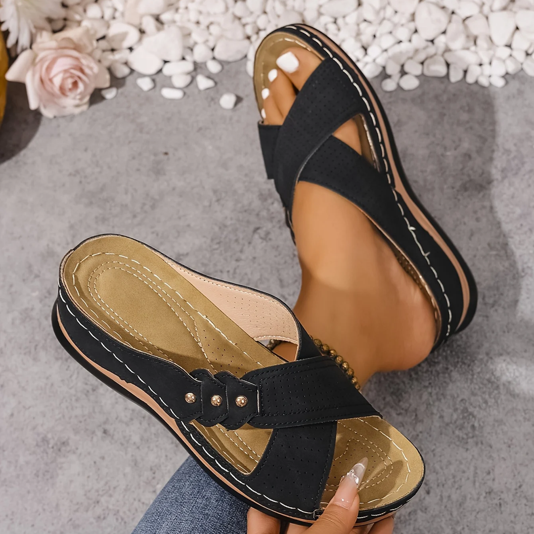 CHIC WIG SANDAL FOR WOMEN