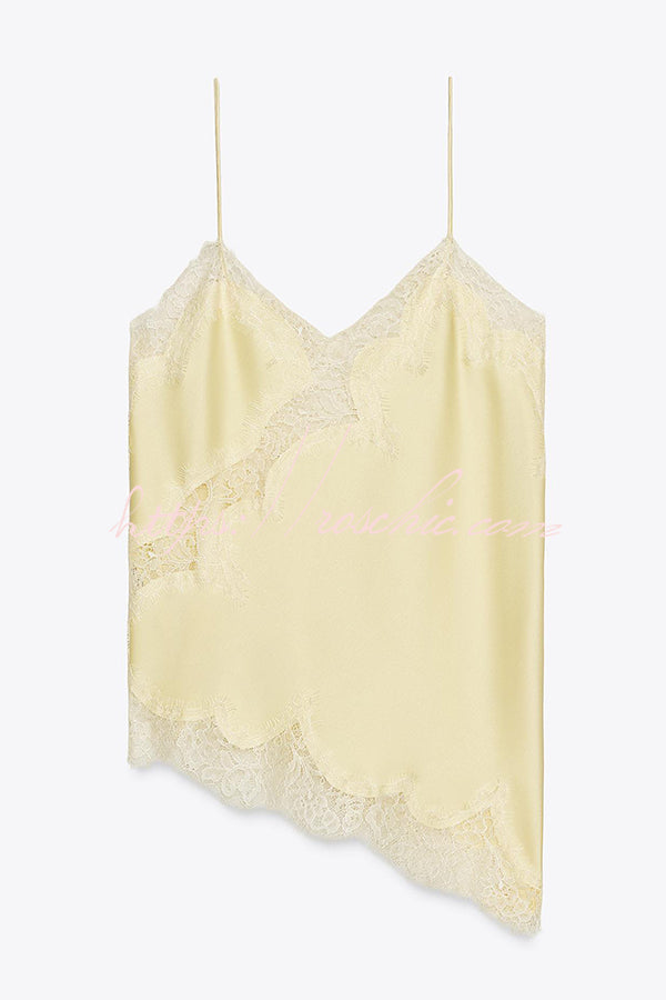 Sexy Lace Backless Camisole Top