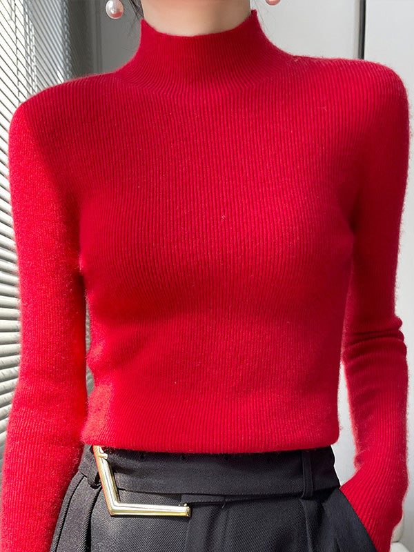 Adriana Soft Knit Turtleneck Sweater - Elena Harper