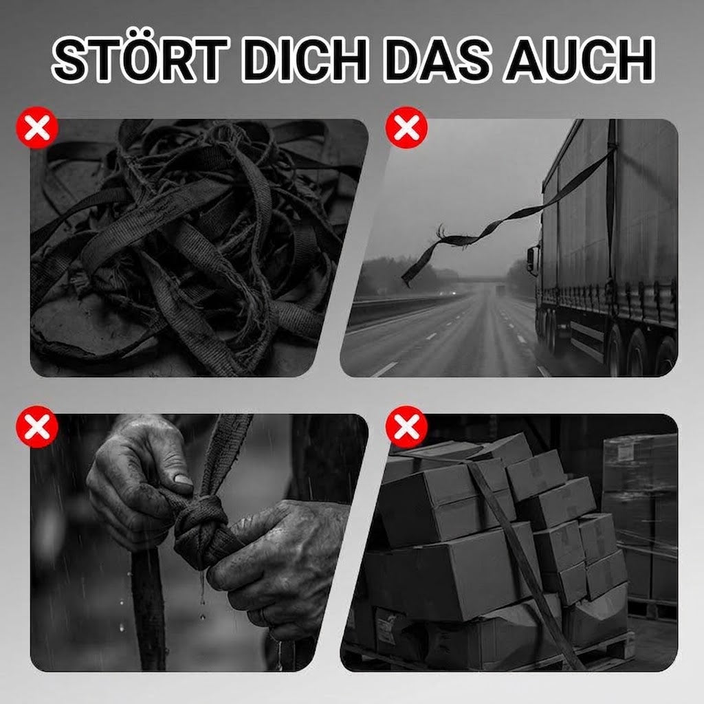 AutoStrap™ Automatic Ratchet Tie Down Strap