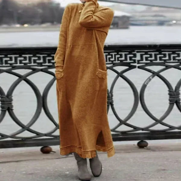 Wafa Elegant and Comfortable Long Dress - Elena Harper