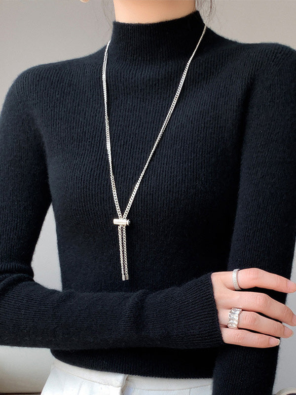 Adriana Soft Knit Turtleneck Sweater - Elena Harper