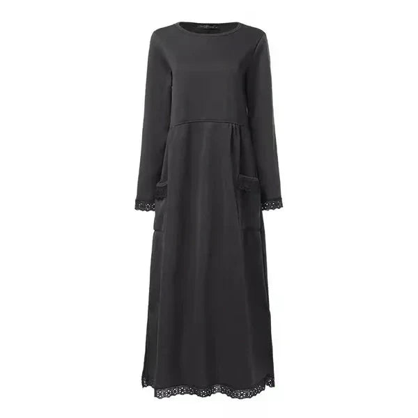 Wafa Elegant and Comfortable Long Dress - Elena Harper