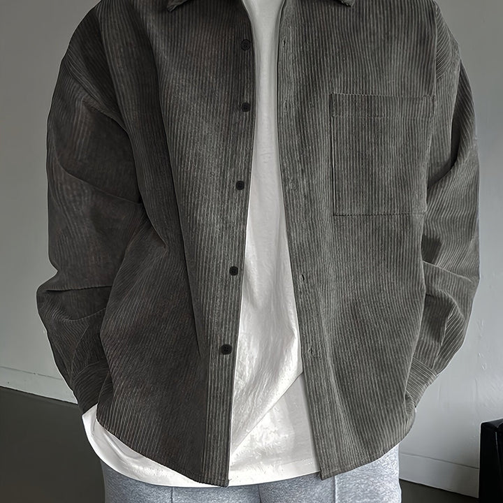ELENA HARPER™  |  RELAXED COLLAR SHIRT FOR MEN