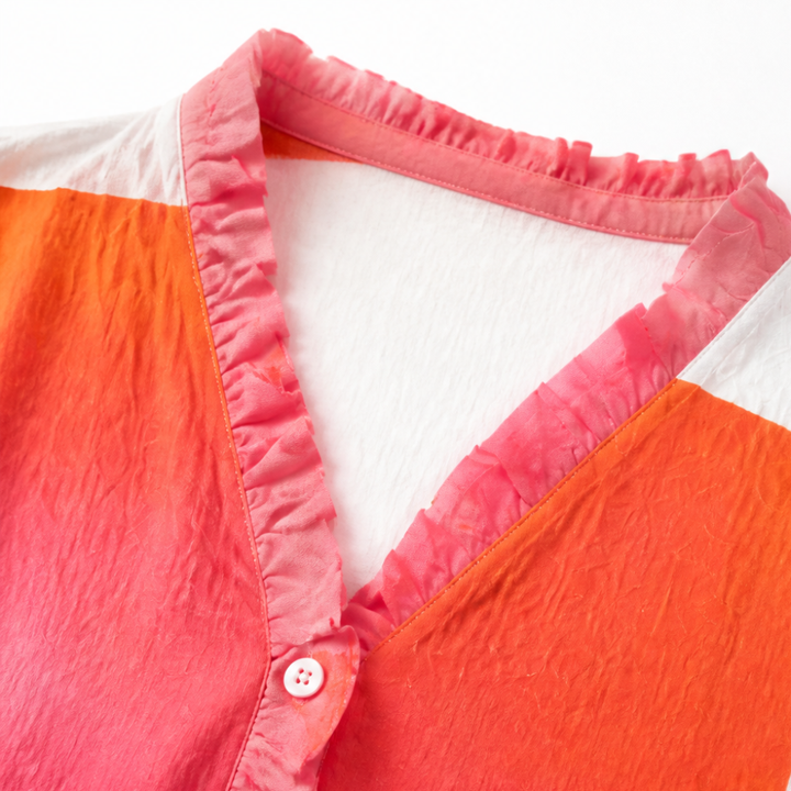 Christina | Casual and Comfortable Women's Tunic Blouse with Ruffles