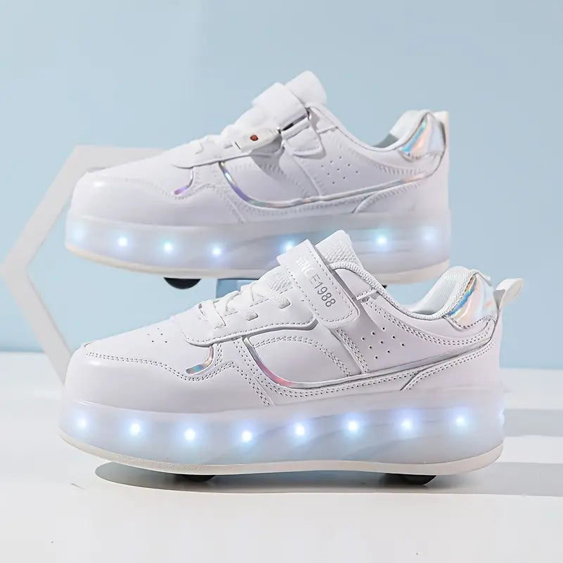 Trendy Roller Shoes for Children - with Lights