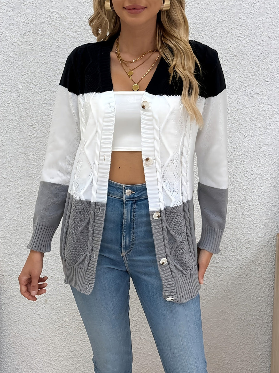 PATCHWORK VEST FOR WOMEN