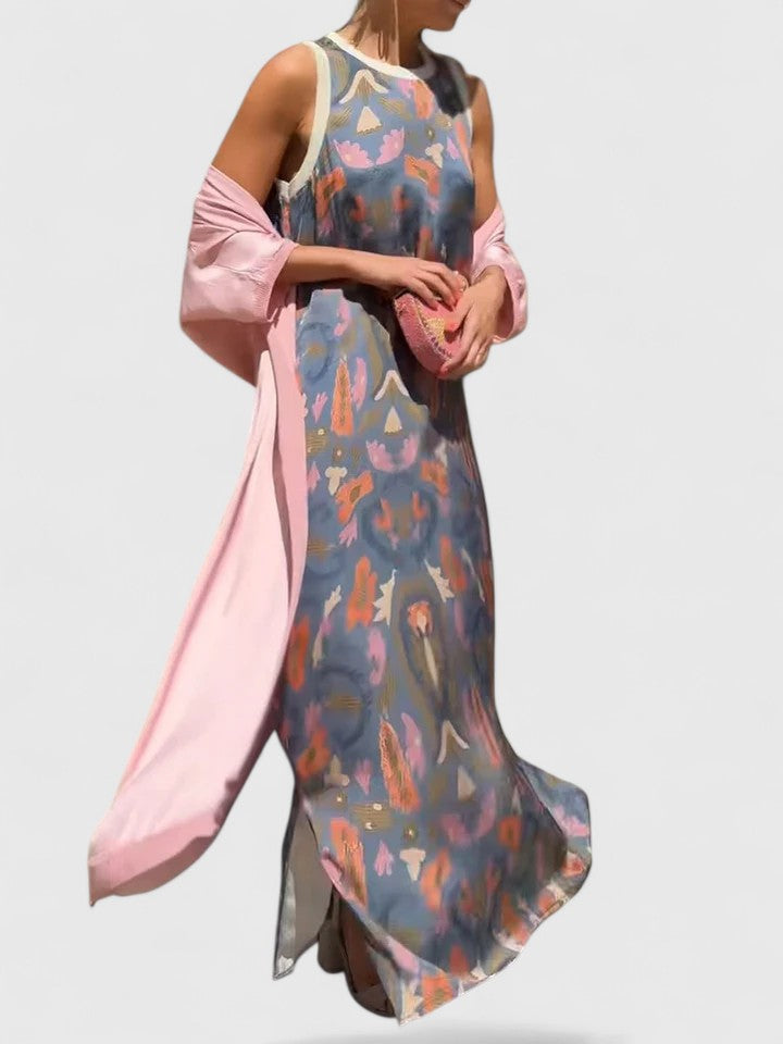Shiela Boho Elegance Maxi Dress - Elena Harper