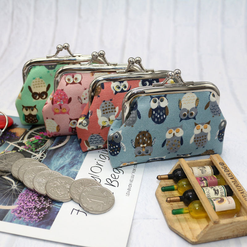 Creative Owl Print Wallet