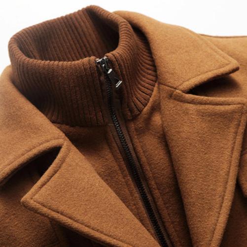 Elegant Wool Coat - Darius