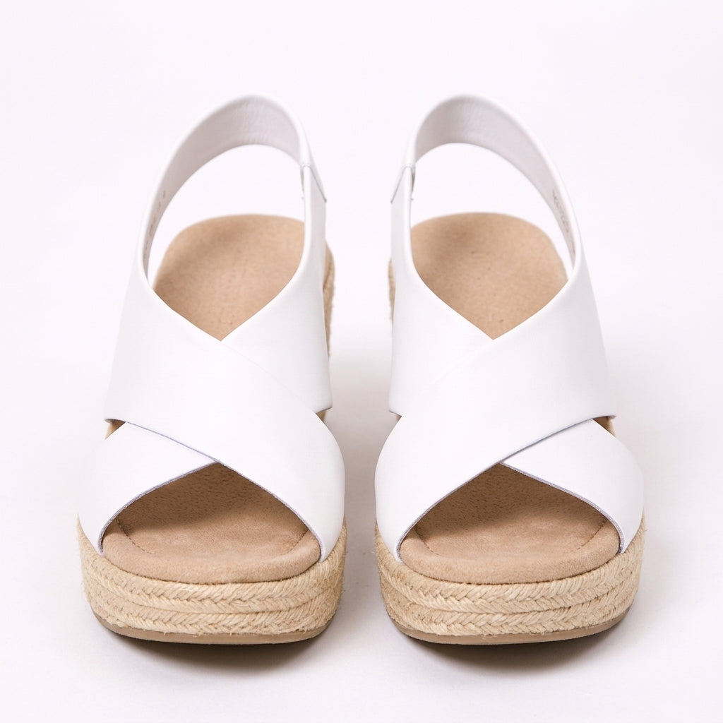 Crossover Espadrille Wedge Sandals Summer