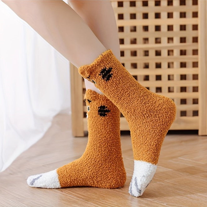Cartoon Warm Socks