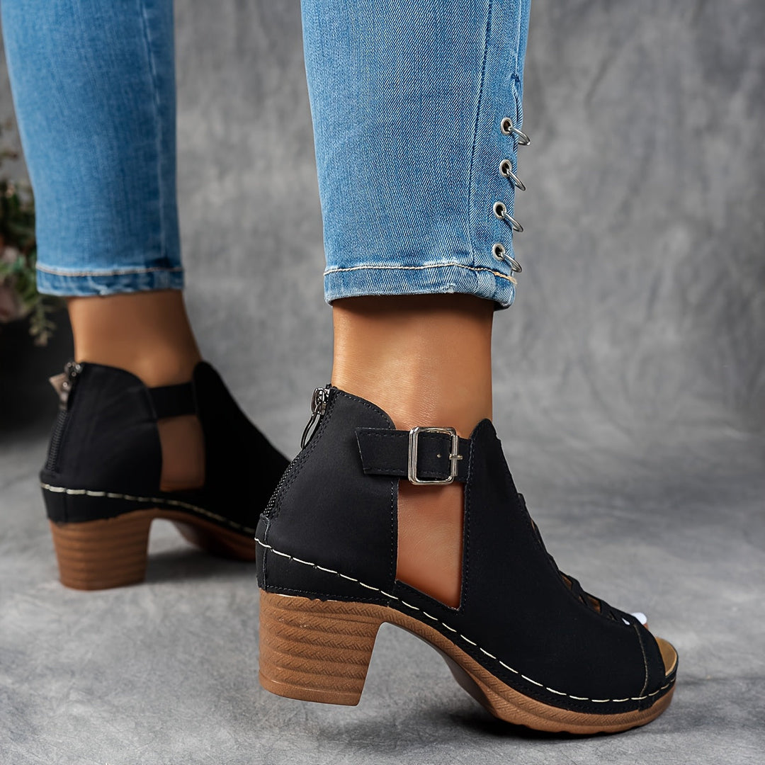 Nessa™ Lattice-Heel Sandals