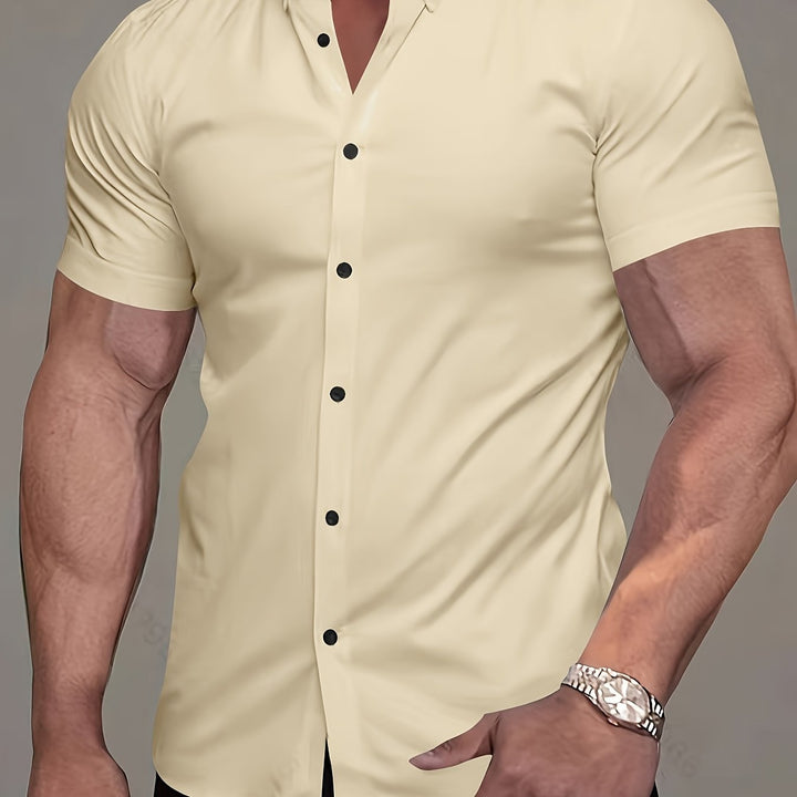 ELENA HARPER™  |  SLIM FIT SUMMER SHIRT FOR MEN