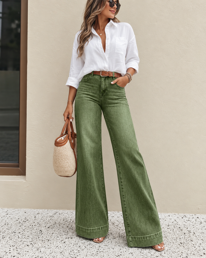 Bea™ | Elegant Wide Jeans