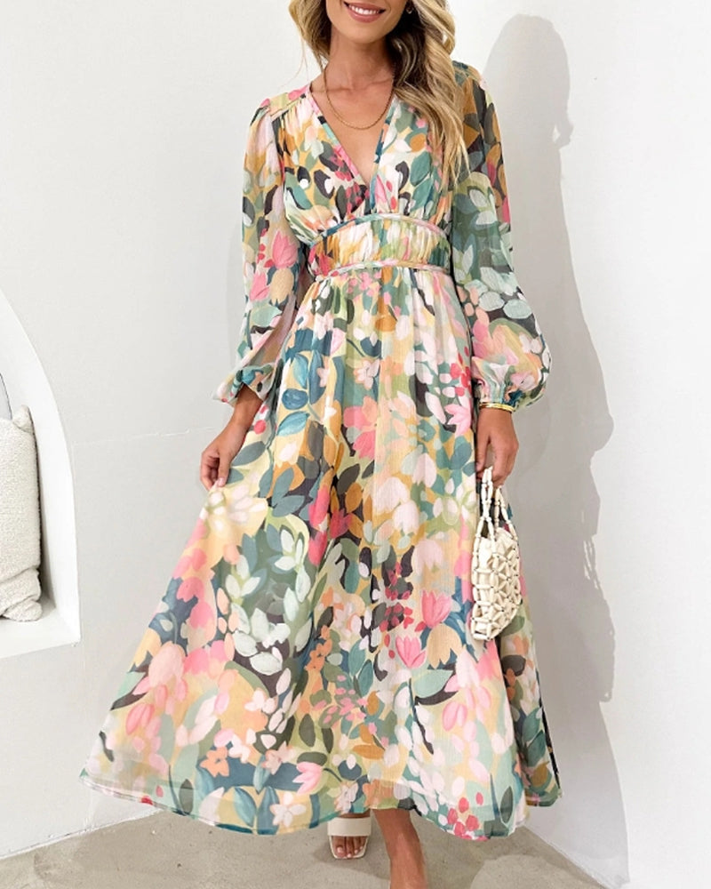 Wilka - Elegant Floral Dress