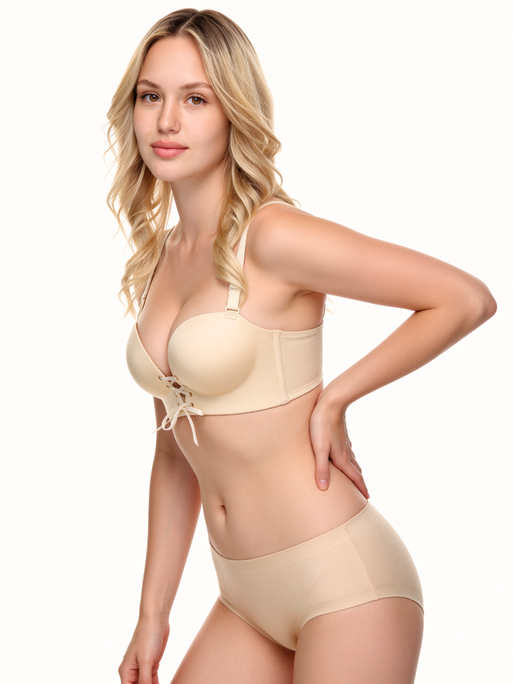 HaltSchön™ Strapless Push-Up Bra without Underwire