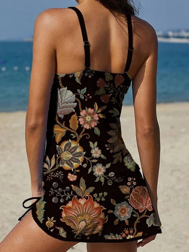 FLOWER SWIM SET FOR WOMEN