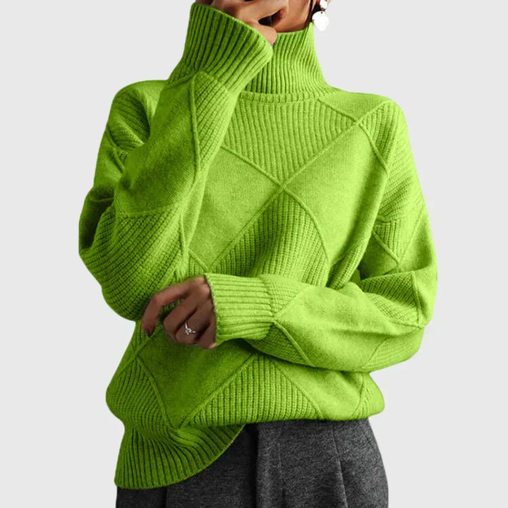 Angela™ - Turtleneck Sweater