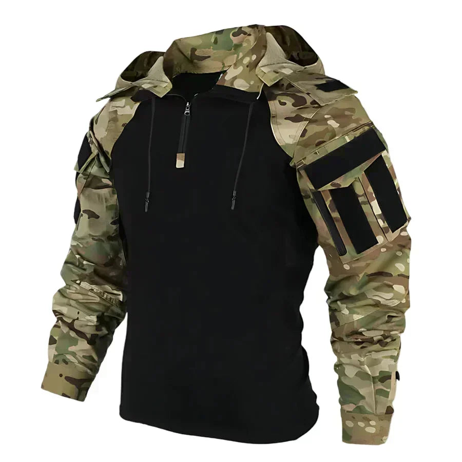 Cormac Water Resistant Tactical Jacket with Breathable Shell for Men - Elena Harper