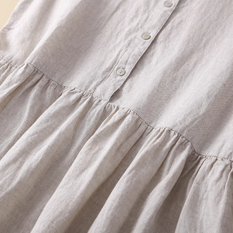 Evana Simple Artistic Dress - Elena Harper