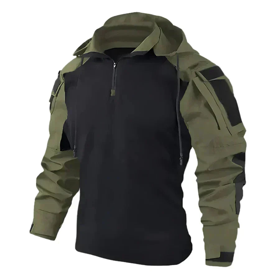 Cormac Water Resistant Tactical Jacket with Breathable Shell for Men - Elena Harper