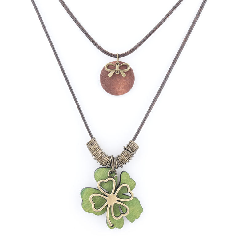 Four-Leaf Clover Pendant Necklace