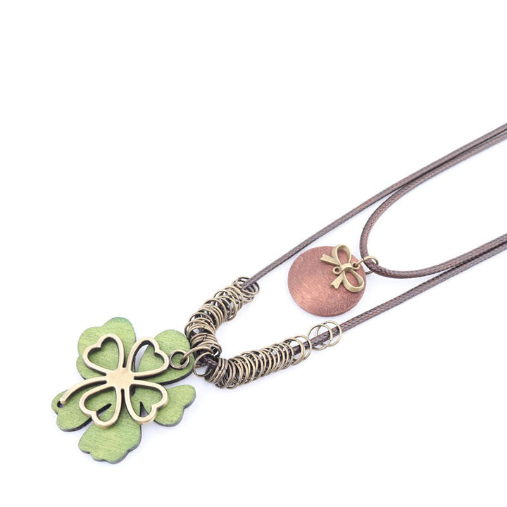 Four-Leaf Clover Pendant Necklace