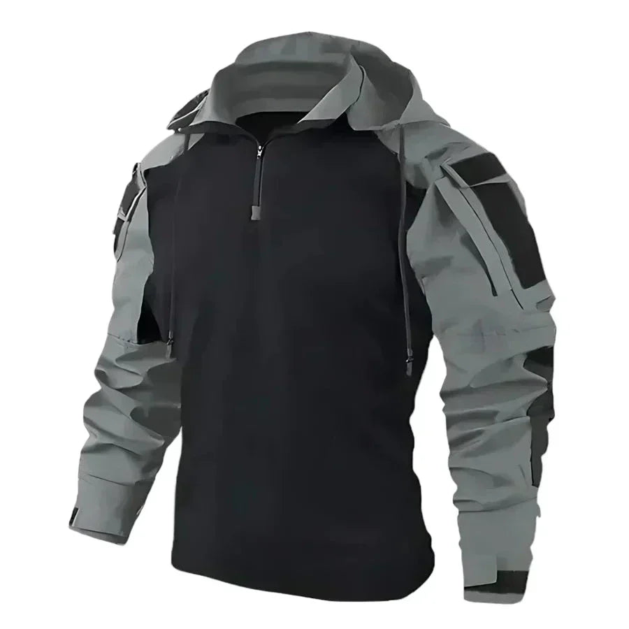 Cormac Water Resistant Tactical Jacket with Breathable Shell for Men - Elena Harper