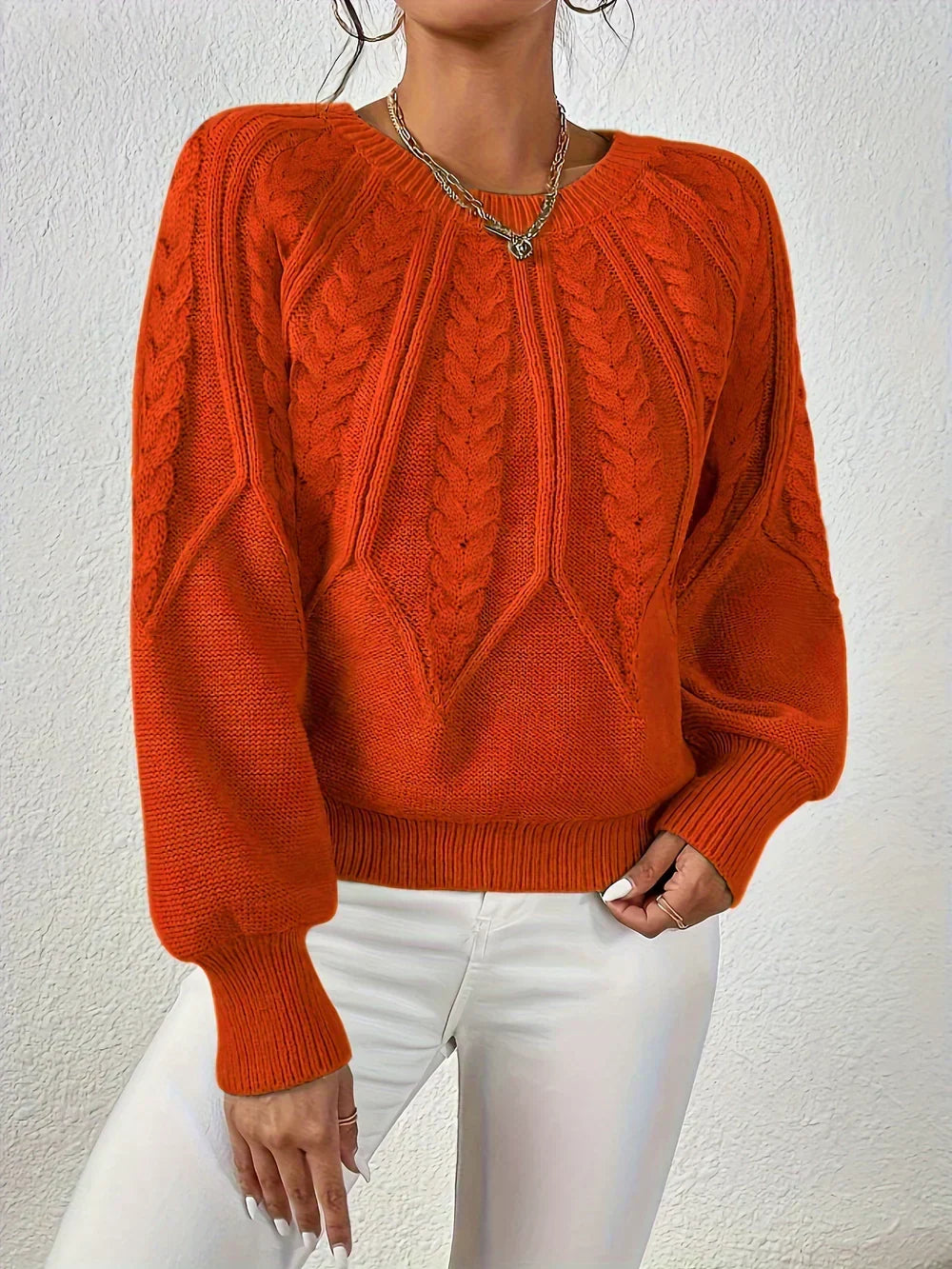 BRIONA Classic Comfort Sweater - Elena Harper