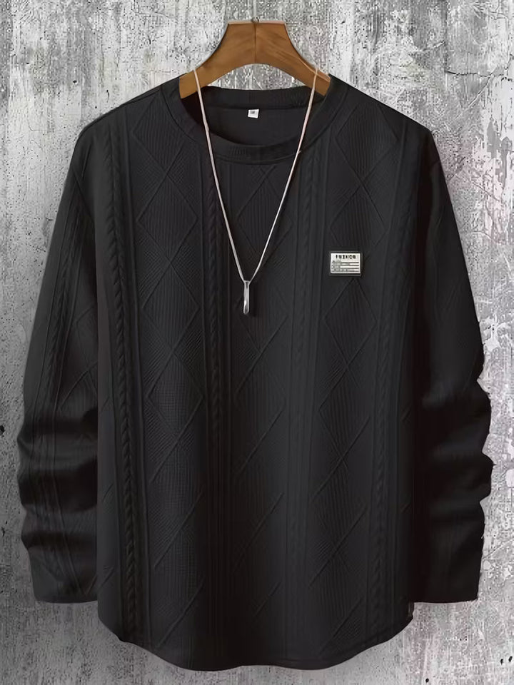 Pauleta - Casual Long Sleeve Crew Neck Sweatshirt