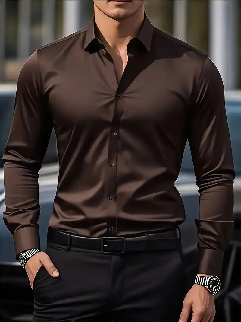 Breathable Long-sleeved Shirt - Elena Harper