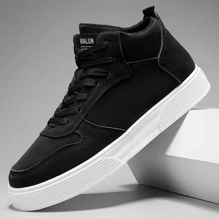 Damion Comfortable Lace-Up Sneakers, view 9 - Elena Harper