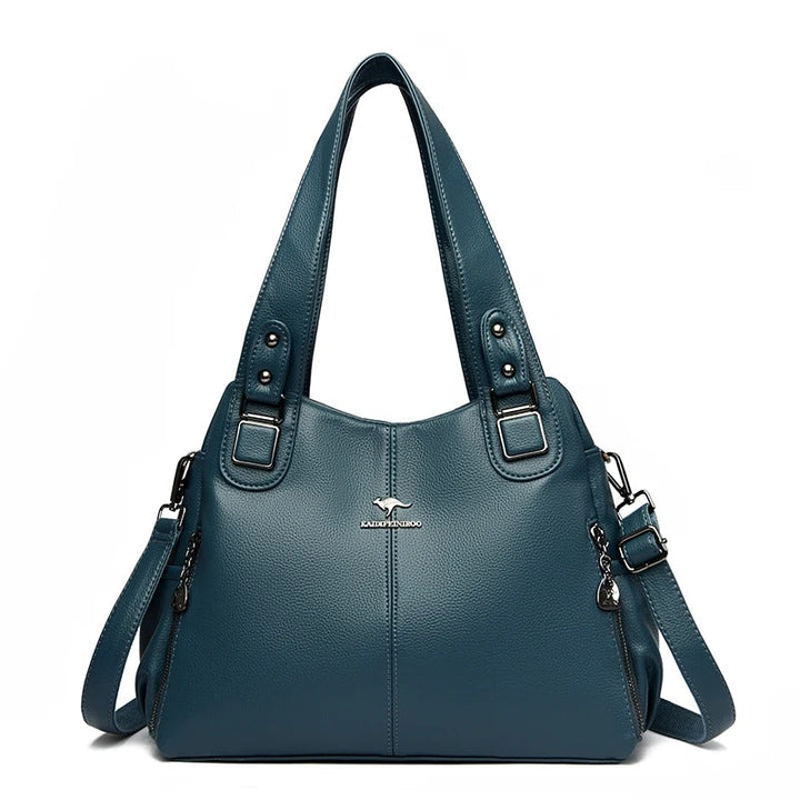 Kiloran Vintage Leather Bag, view 7 - Elena Harper