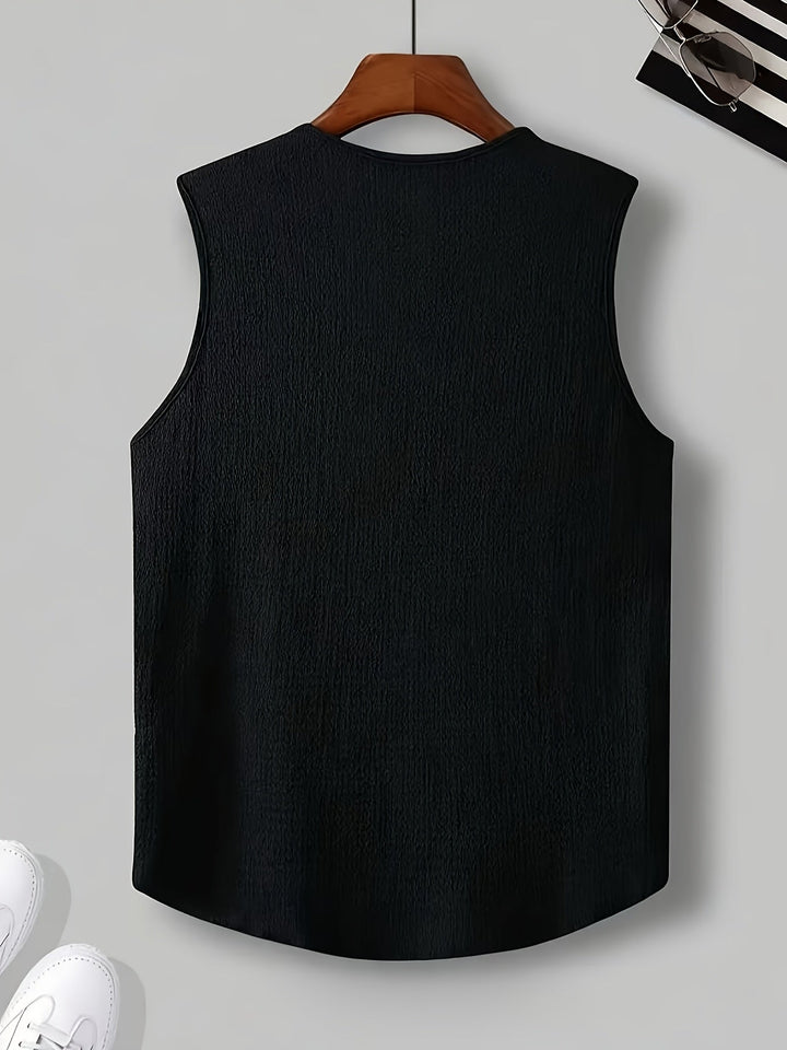 Damon | Relaxed V-Neck Tank Top