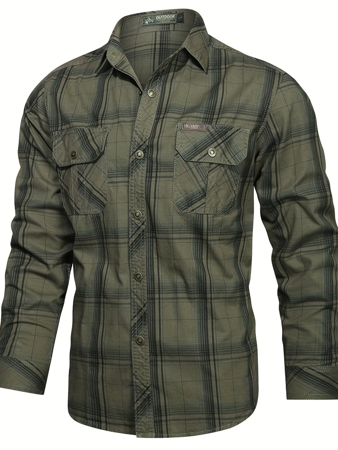 Cotton Reversible Shirt for Men - Elena Harper