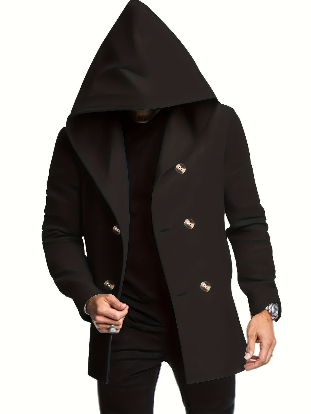 LAURENT MONACO | MID-LENGTH HOODED COAT FOR MEN