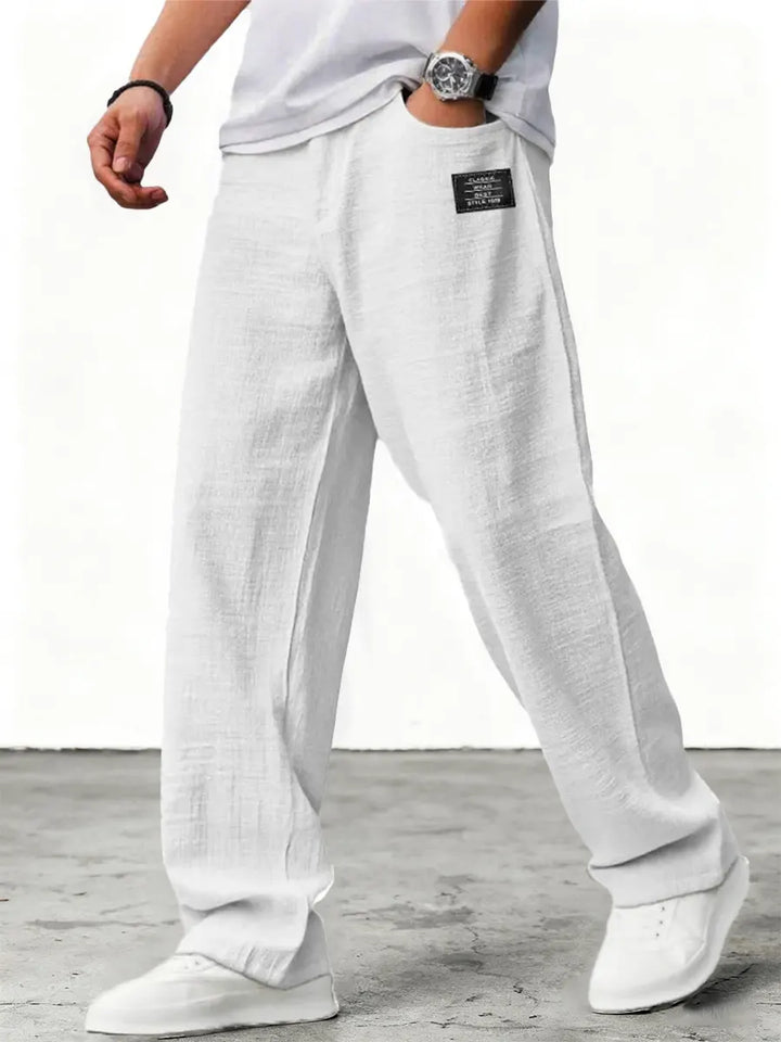 Laurent Monaco Relaxed Pants for Men, view 8 - Elena Harper